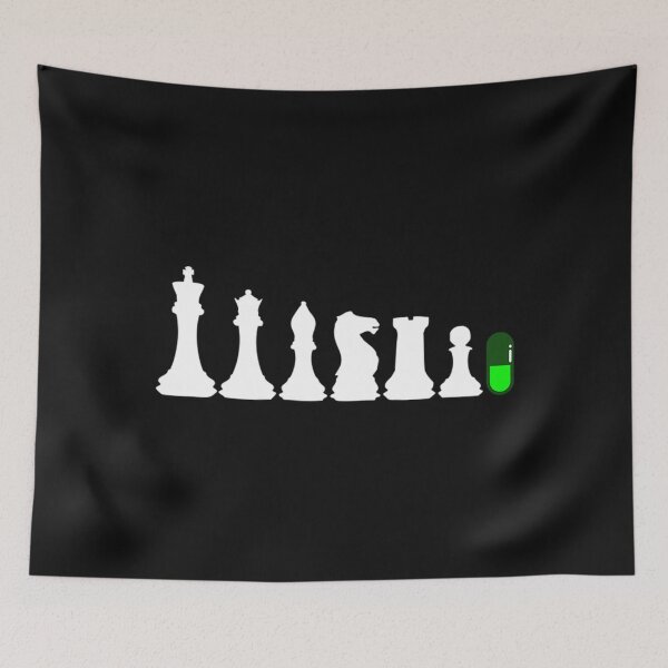 Item preview, Queens Gambit T-ShirtPill's Gambit (White) designed and sold by GravaLamb.