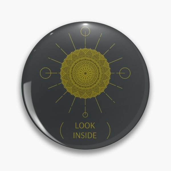 Item preview, Look Inside mandala zen quote spiritual gifts designed and sold by KiriBrero.