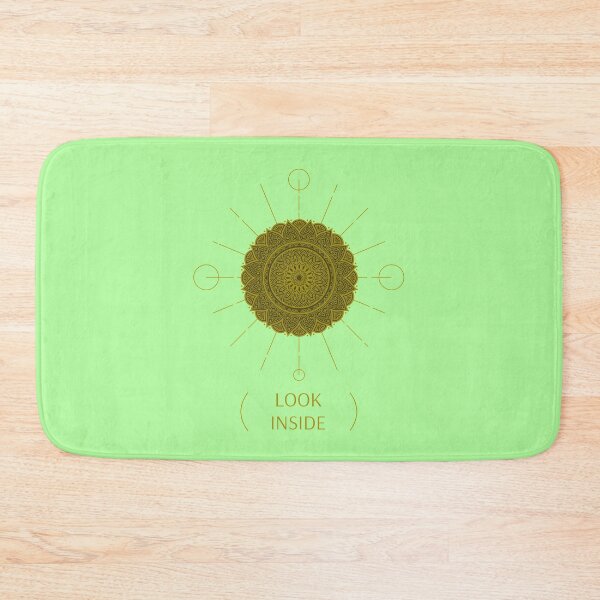 Item preview, Look Inside mandala zen quote spiritual gifts designed and sold by KiriBrero.