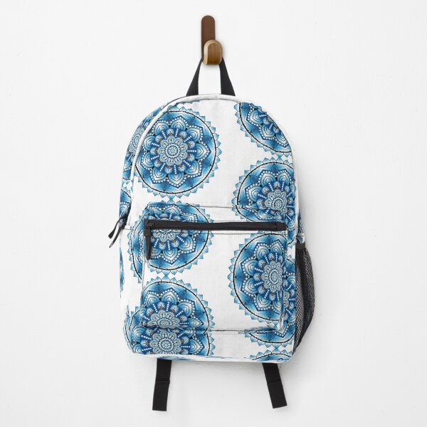 Item preview, Mandala in blue designed and sold by ManvithaK.