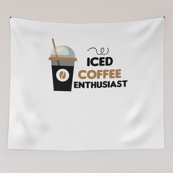 Item preview, Iced Coffee Enthusiast designed and sold by imaneless.
