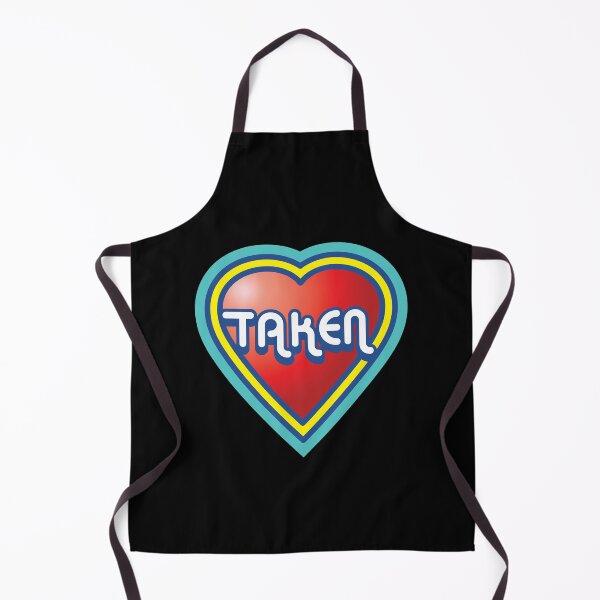 Item preview, Heart Taken and in Love- Retro Style Art Logo designed and sold by kennister1970.