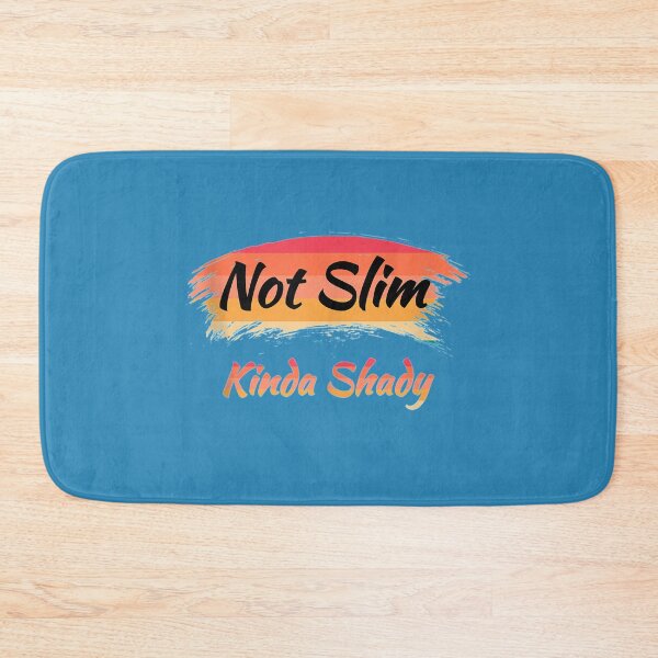 Item preview, Retro Style Not Slim Kinda Shady  womens mens Colorful  designed and sold by EverydaySu.