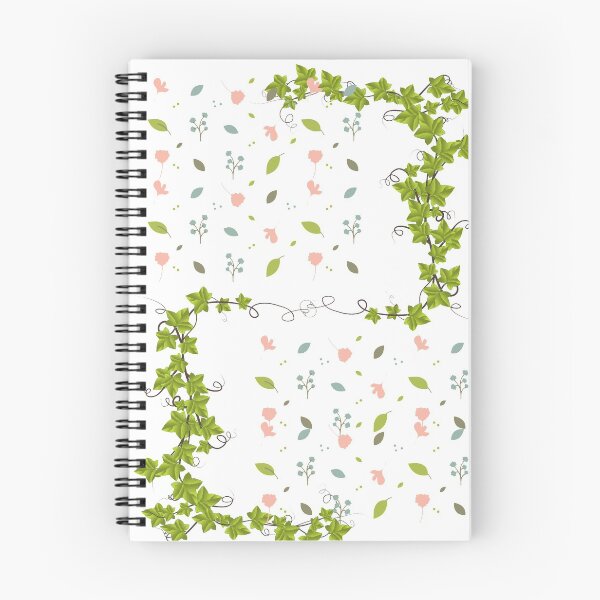 Item preview, Multicolored Simple Flower Design For Spiral Notebooks, Hardcover designed and sold by Count Timer.