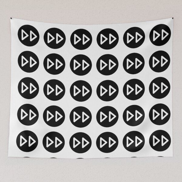 Item preview, FAST FORWARD (Black Pattern) designed and sold by PSheekey.
