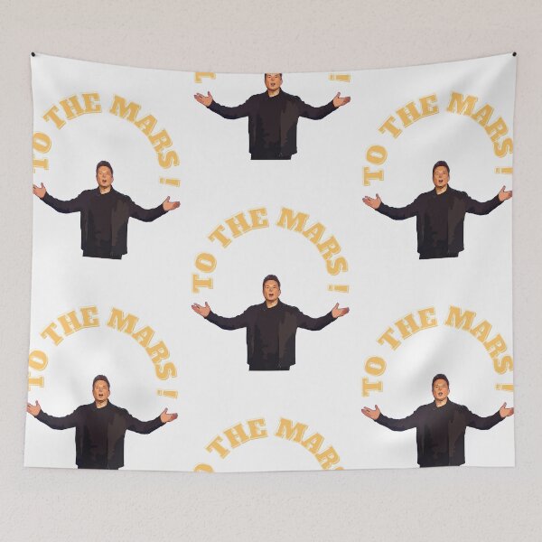 Item preview, El Marte con Elon Musk designed and sold by TraderShirts.