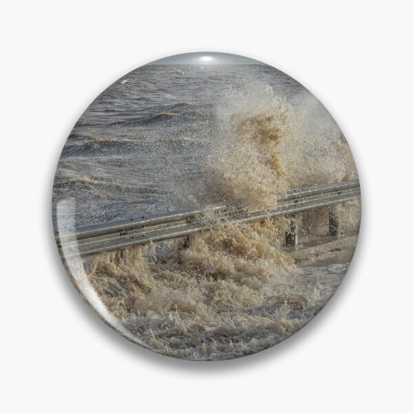 Item preview, Flooded road on dike designed and sold by Photopat.