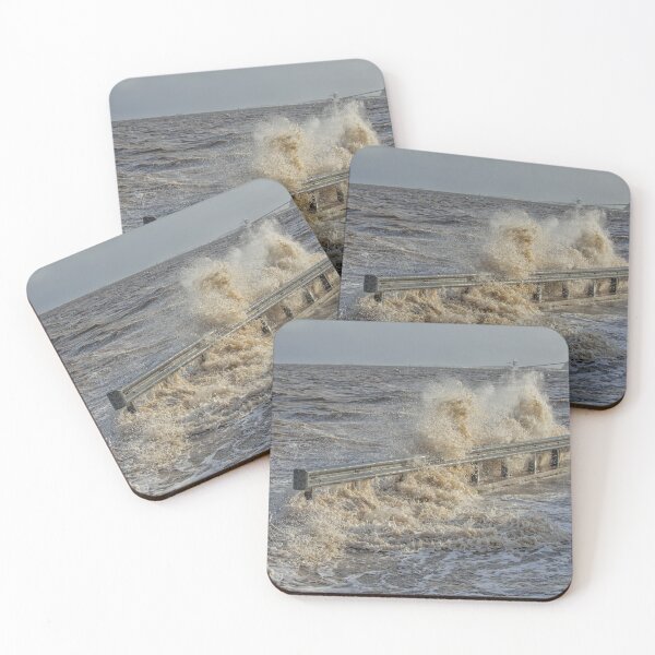 Item preview, Flooded road on dike designed and sold by Photopat.