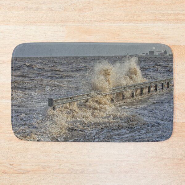 Item preview, Flooded road on dike designed and sold by Photopat.