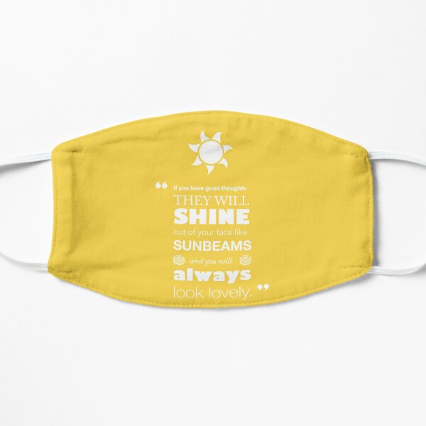Roald Dahl Quotes Flat Mask
