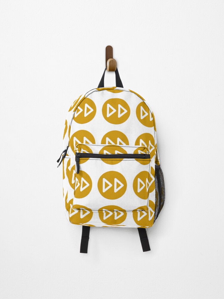 Thumbnail 1 of 3, Backpack, FAST FORWARD (Orange Pattern) designed and sold by PSheekey.
