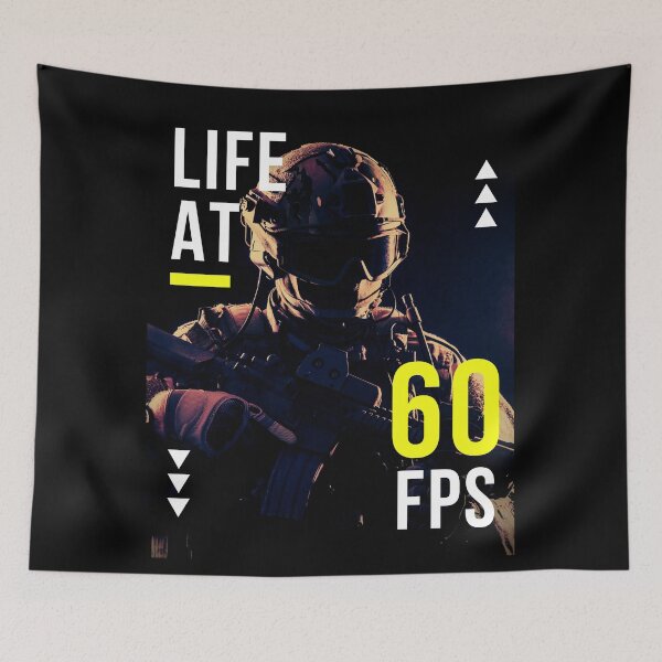 Item preview, Life at 60 fps designed and sold by Sky-99.