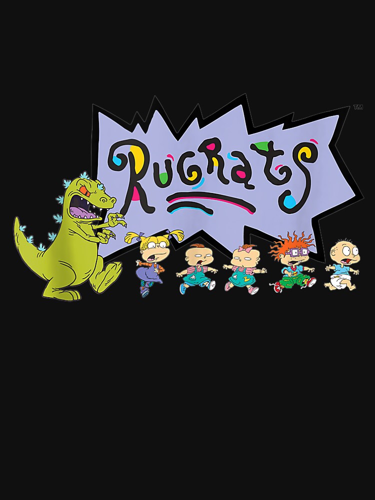 Discover Rugrats Logo Character Line Up  Classic T-Shirt