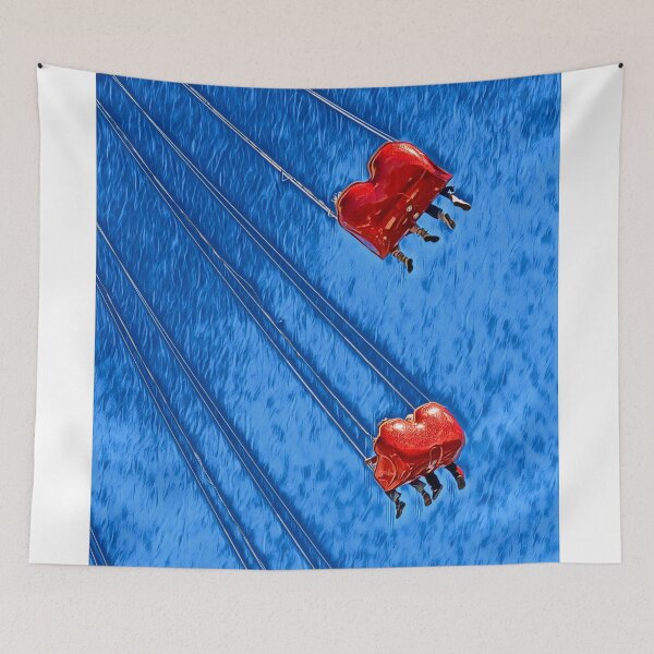 Item preview, Red carts in the sky designed and sold by Photopat.