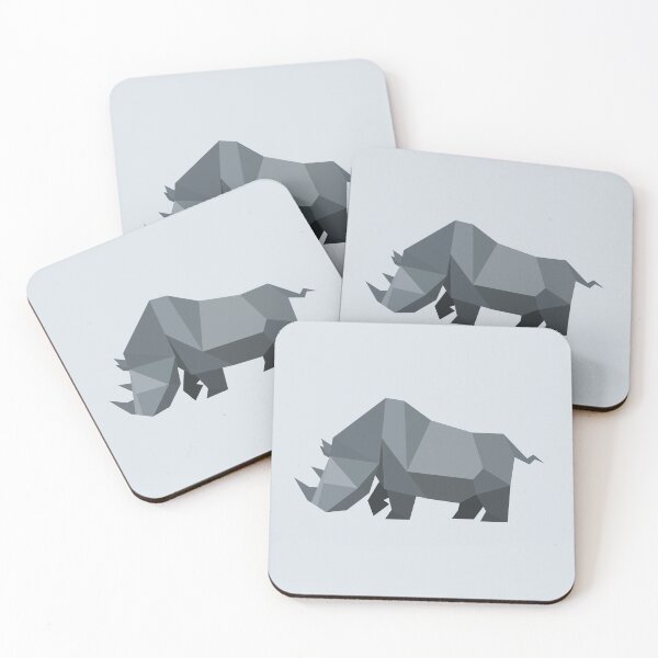 Item preview, Low Poly Rhino designed and sold by JOHNITEES.