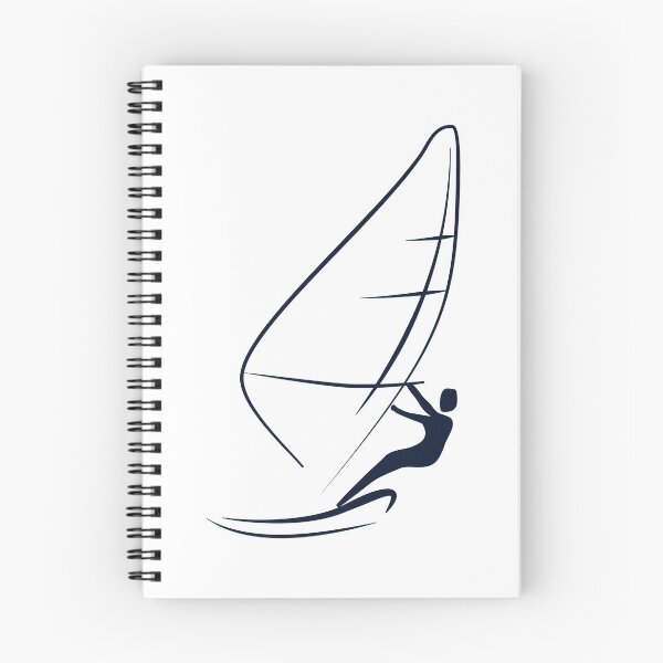 Item preview, Minimalist Windsurfing Design designed and sold by D-Spot Shop.