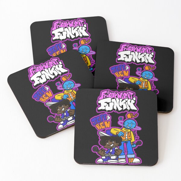 Item preview, Friday Night Funkin Play - Jeff And Ben Toon Classic designed and sold by LilaWaelchi09.