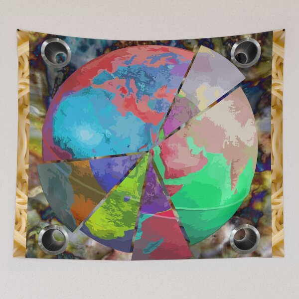 Item preview, Squaring the Circle 17.  Digital art. designed and sold by JulianFJones.