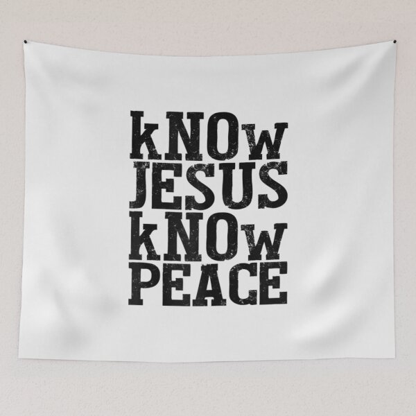 Item preview, Know Jesus Know Peace designed and sold by Mohammed Butler.