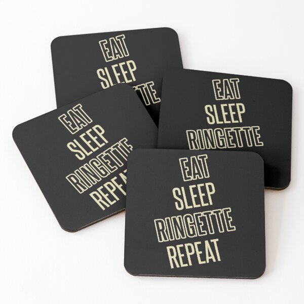 Item preview, Eat sleep Ringette Repeat | Ringette Girl | For Ringette players | Gift for Ringette lovers designed and sold by Violet Treasures.