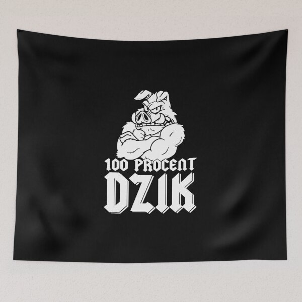 Item preview, 100 PROCENT DZIK Na Silownie Meska Koszulka Polska Zabawna Polish Funny designed and sold by EntengArt.