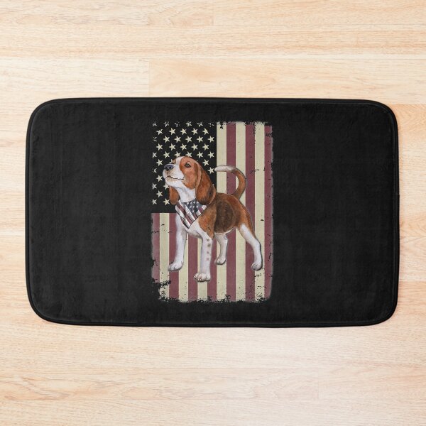 Item preview, Beagle American Flag Bandana Patriotic 4th Of July Tshirt designed and sold by jimmiexq.