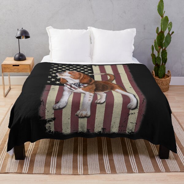 Item preview, Beagle American Flag Bandana Patriotic 4th Of July Tshirt designed and sold by jimmiexq.
