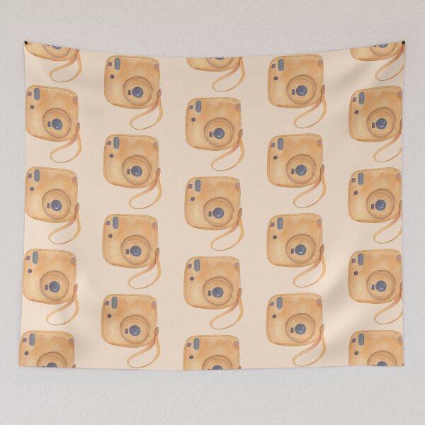 Item preview, Watercolor camera - cottagecore aesthetic designed and sold by Hoetoons.
