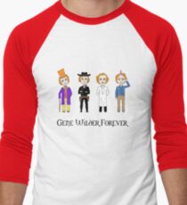 Gene Wilder Forever Men's Baseball ¾ T-Shirt