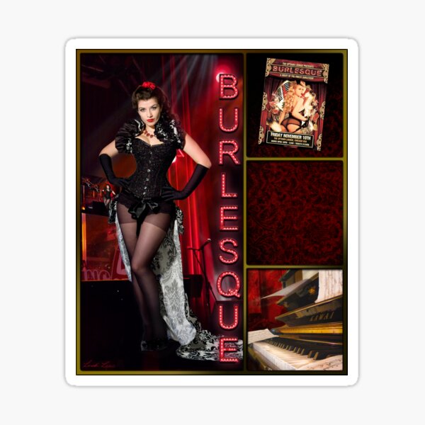 Dance series - Burlesque Sticker