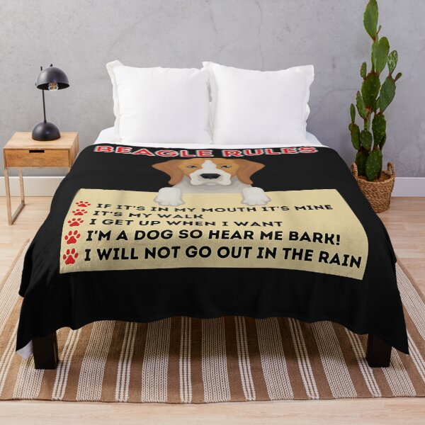 Item preview, Beagle Rules For Owner - Funny Beagle Dog Lover Pet Owner designed and sold by jimmiexq.