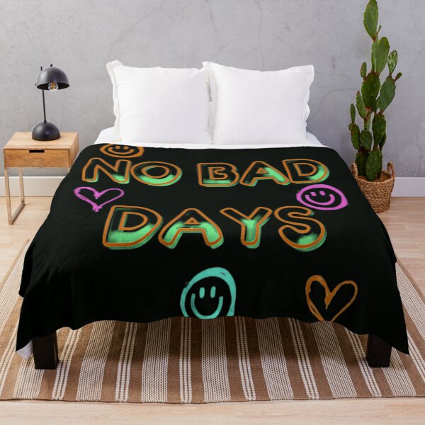Item preview,  No Bad Days, NR 3, Words, Illustration Abstracto, Motivational Quotes designed and sold by Adri Barnard.