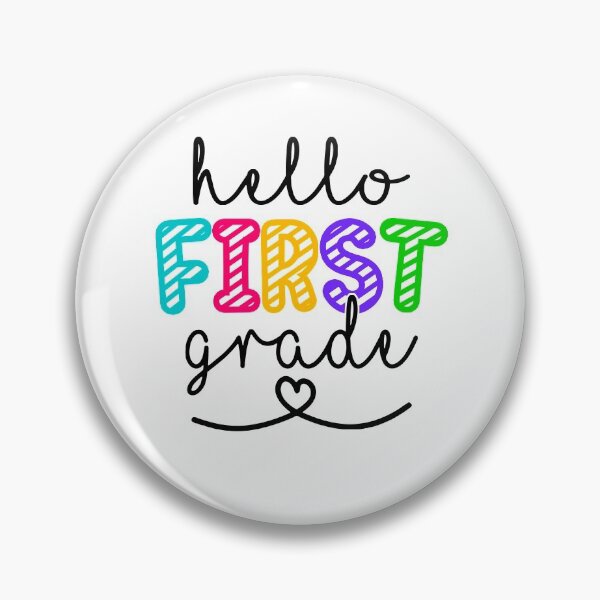 Item preview, Hello First Grade designed and sold by WaveOcean123.