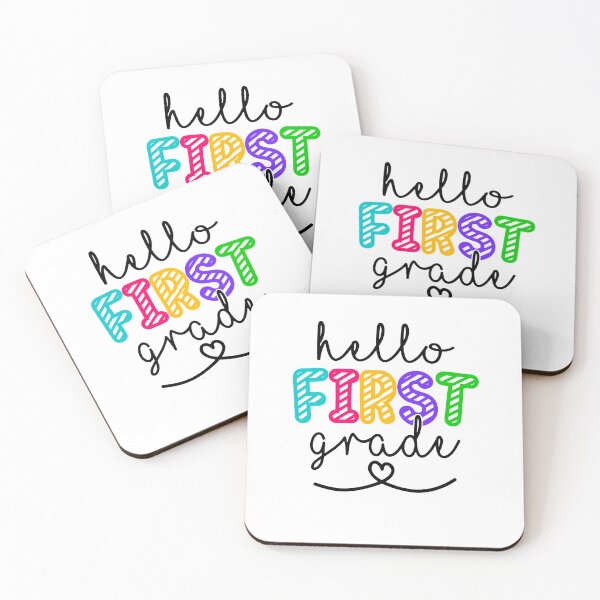 Item preview, Hello First Grade designed and sold by WaveOcean123.