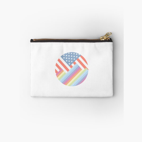 Item preview, American Flag Mountains rainbow American independence designed and sold by RJuliya.