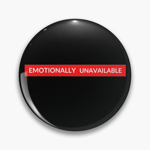 Item preview, Emotionally unavailable red rectangle designed and sold by Kei-O-kay.