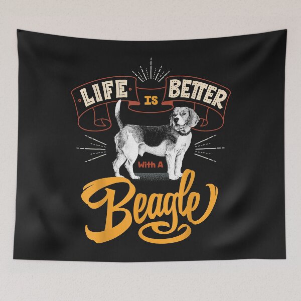 Item preview, Beagle TShirt Life is Better with a Beagle Cool Dog Tshirt designed and sold by jimmiexq.