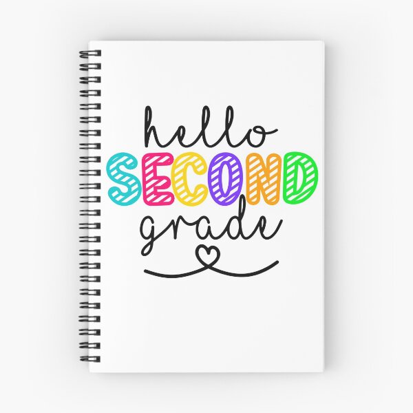 Item preview, Hello Second Grade designed and sold by WaveOcean123.