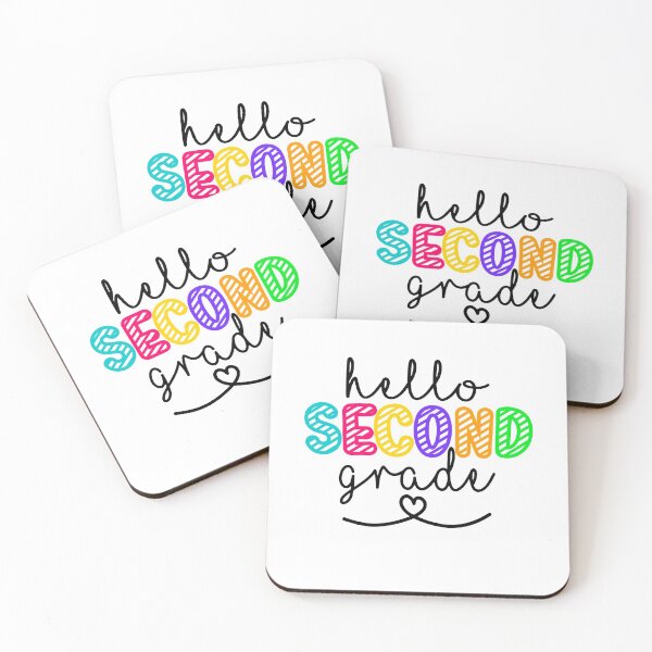 Item preview, Hello Second Grade designed and sold by WaveOcean123.