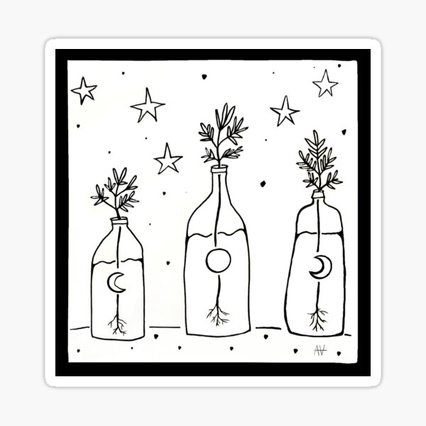 Plant magic Sticker