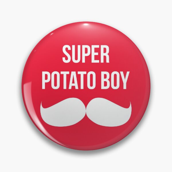 Item preview, Mumbo Jumbo Super Potato Boy in red designed and sold by vuilwerk.