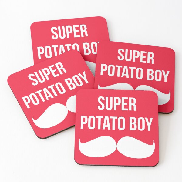 Item preview, Mumbo Jumbo Super Potato Boy in red designed and sold by vuilwerk.