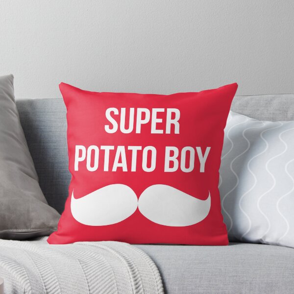 Item preview, Mumbo Jumbo Super Potato Boy in red designed and sold by vuilwerk.