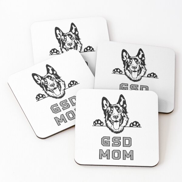 Item preview, GSD Mom-German Shepherd Dog Mom | Gifts for GSD Mom, dog lover and dog owners designed and sold by Violet Treasures.