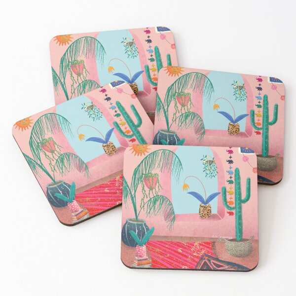 Item preview, Boho Scene no.1 Pink designed and sold by LisdeMaartes.