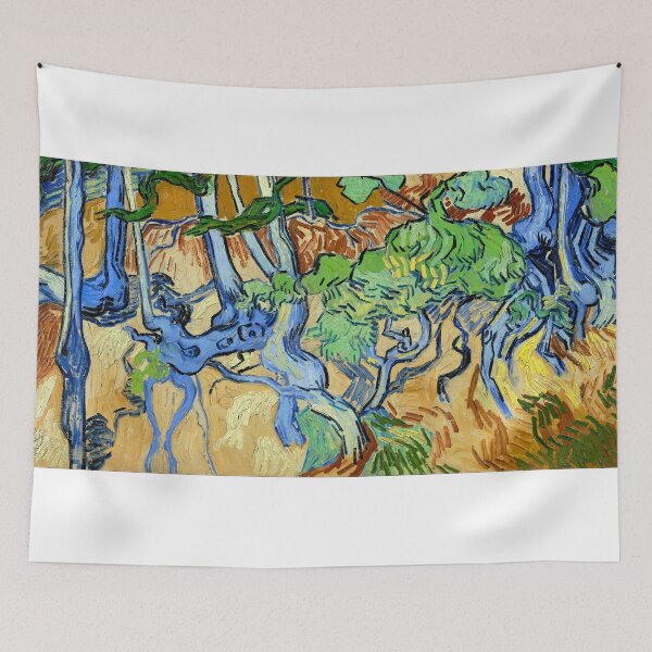 Item preview, 1890-Vincent van Gogh-Tree-roots-50x100 designed and sold by paulrommer.