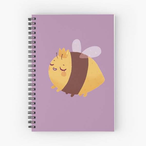 Item preview, Queen Bee Cute Illustrated Bumble Bee Design designed and sold by DustandMarbles.
