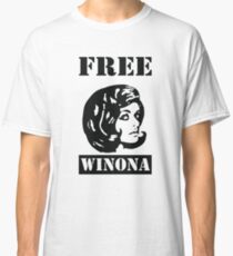 Camiseta clásica Winona Ryder - Winona gratis