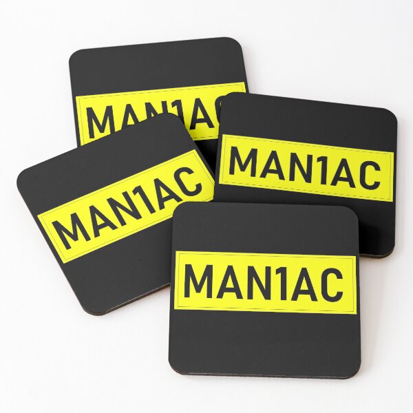 Item preview, MANIAC Number Plate designed and sold by PSheekey.