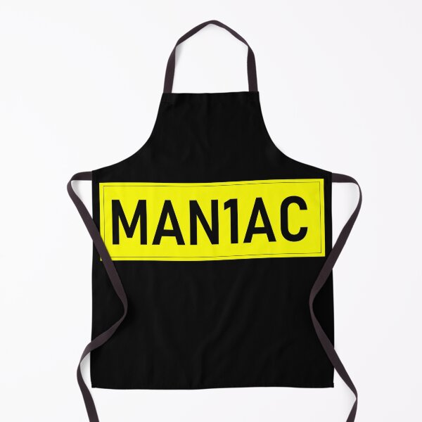 Item preview, MANIAC Number Plate designed and sold by PSheekey.